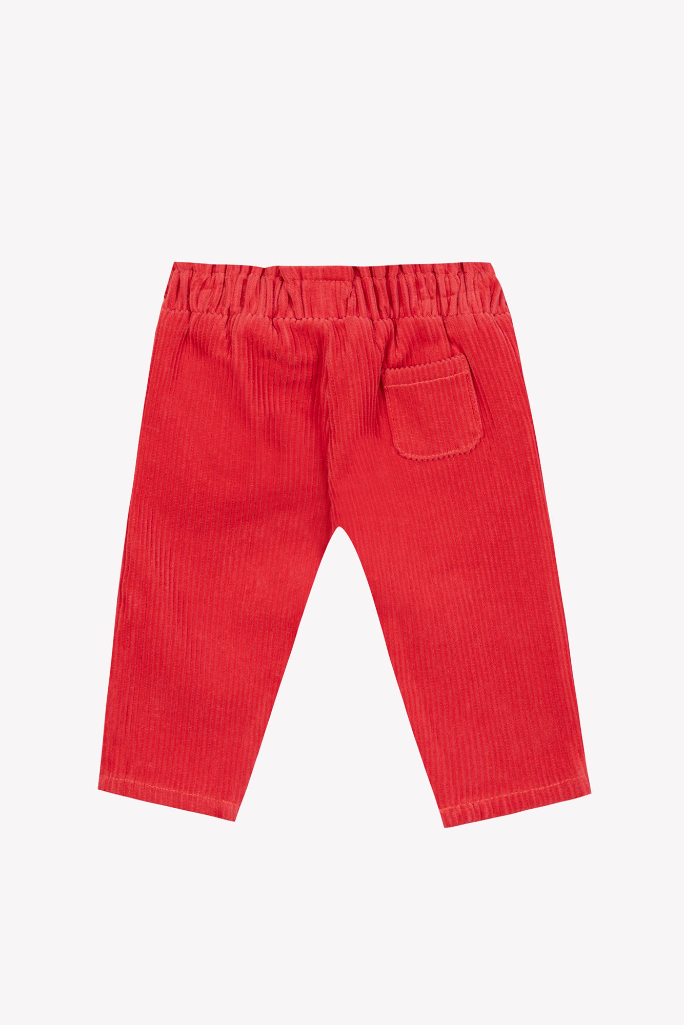 Pantalon - Praline velours nœud