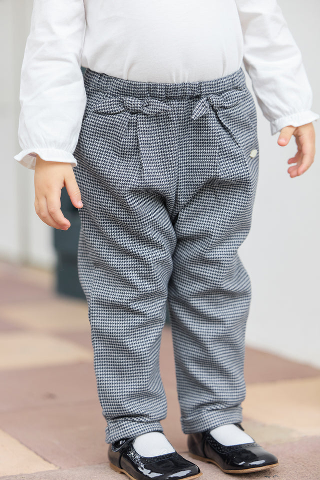 Pantalon - Marine vichy - Image principale