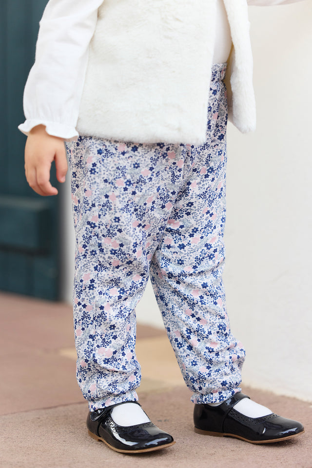Pantalon - Bleuet petites fleurs - Image principale