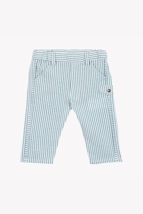 Pantalon - Emeraude rayures - Image principale