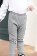 Legging - Gris dentelle