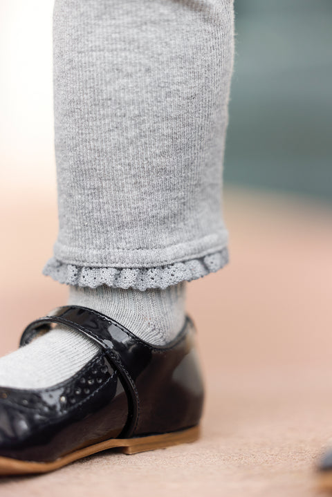 Legging - Gris dentelle - Image principale