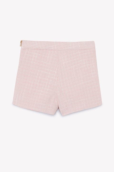 Short - Pink powder tweed - Image principale