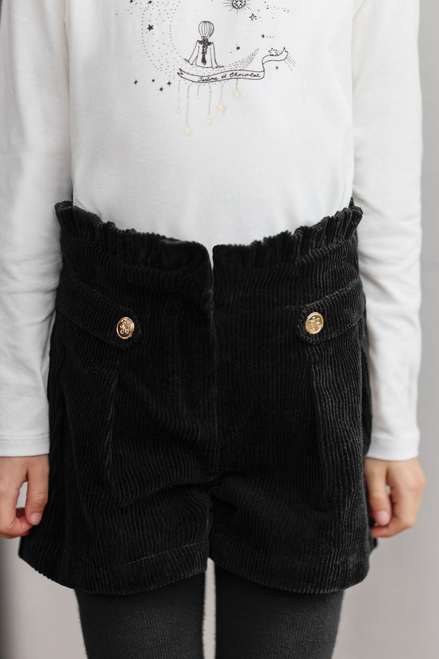 Short - Noir velours - Image principale