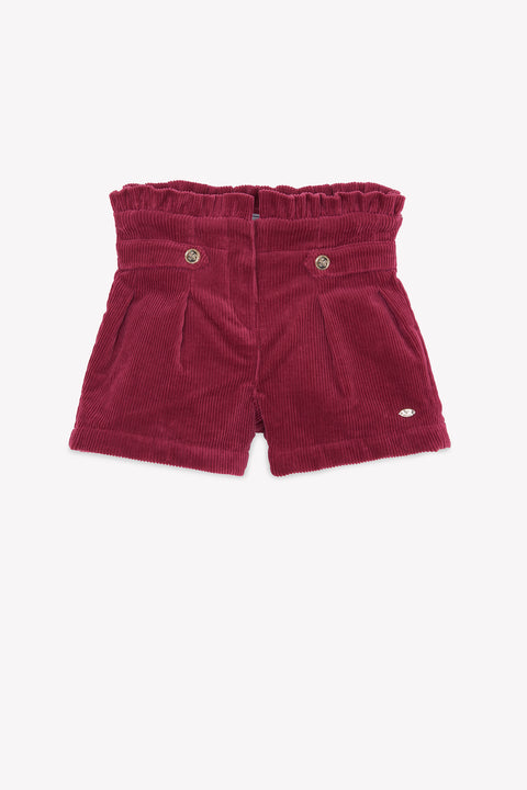 Short - Magenta velours - Image principale