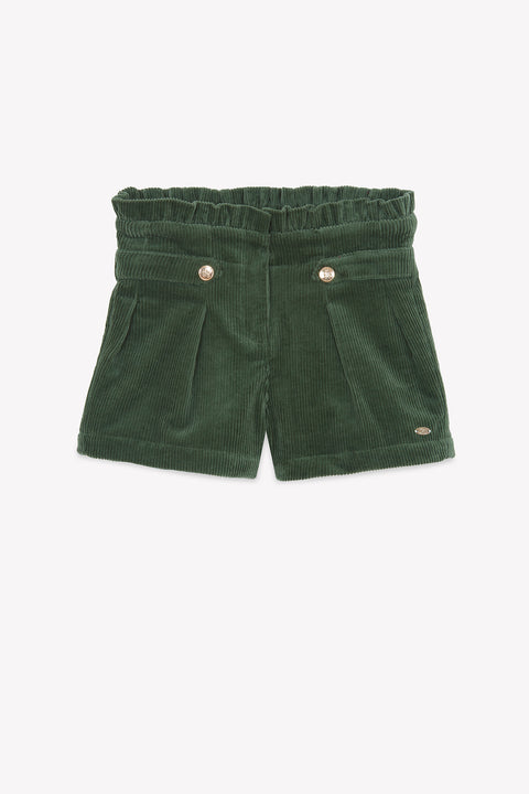 Short - Vert de gris velours - Image principale