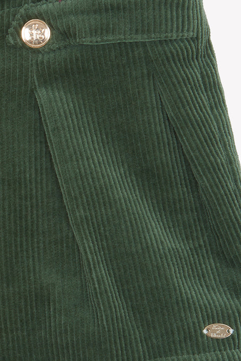 Short - Vert de gris velours - Image principale