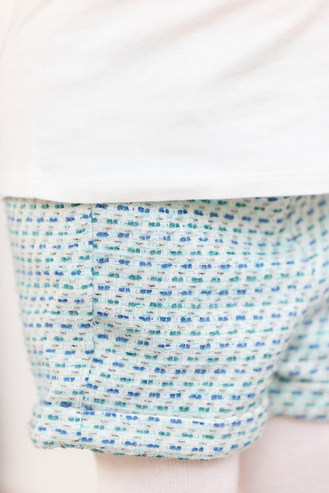 Short - Emeraude tweed - Image principale