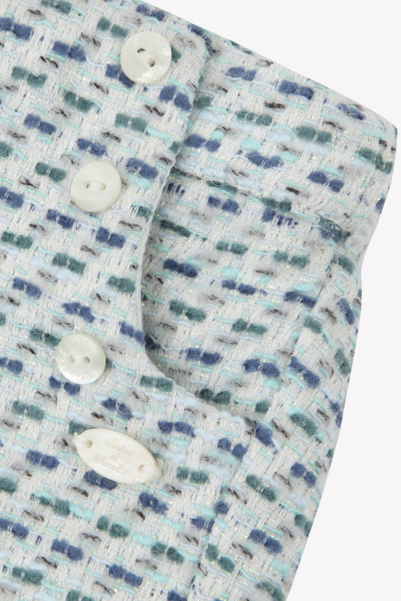 Short - Emeraude tweed