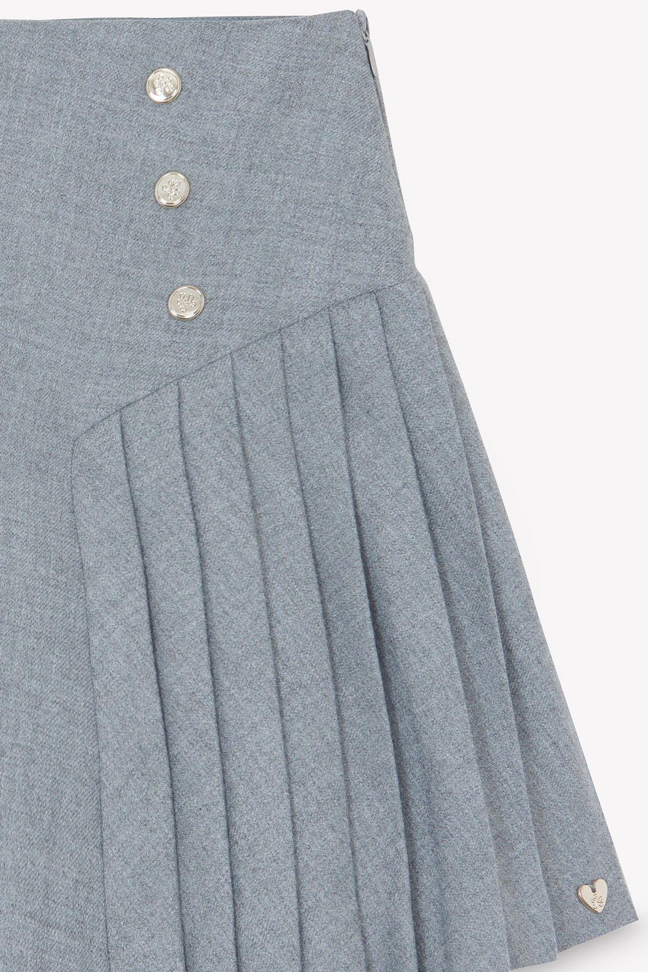 Rock - Grau Falten religiös