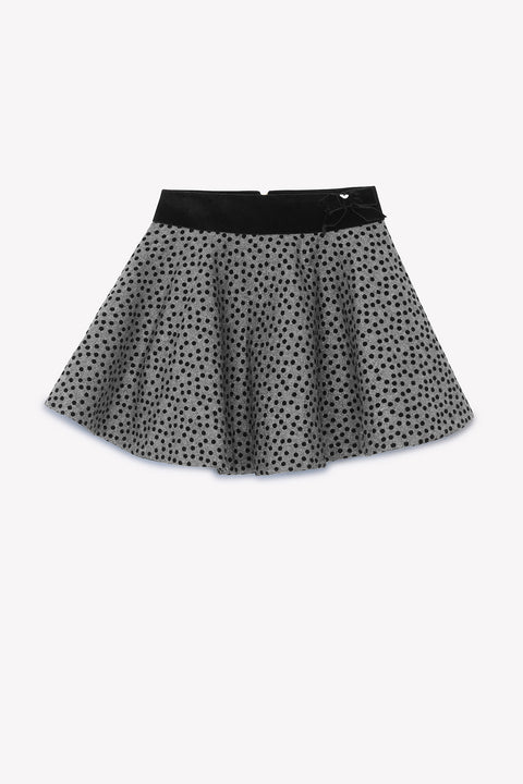 Jupe - Noir à pois - Image principale