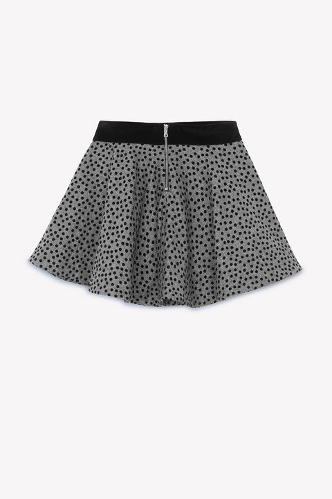 Jupe - Noir à pois - Image principale