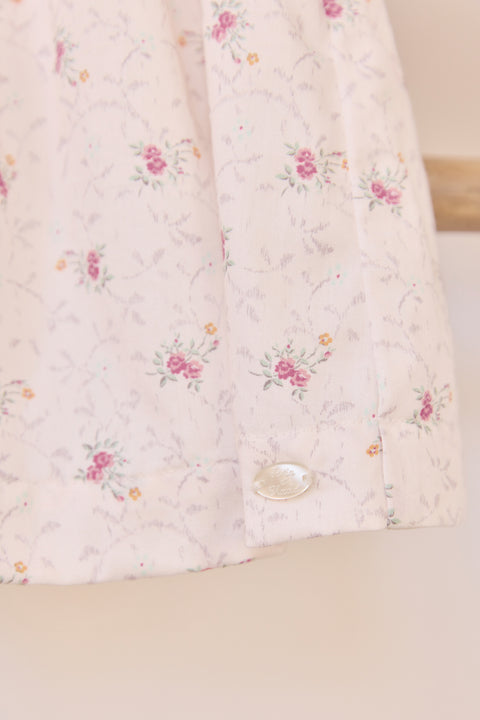 Dress - Ecru Embrodery floral - Image principale