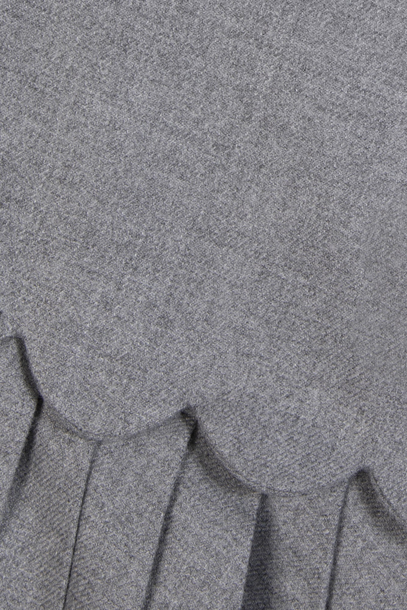 Robe - Gris chiné plis religieux