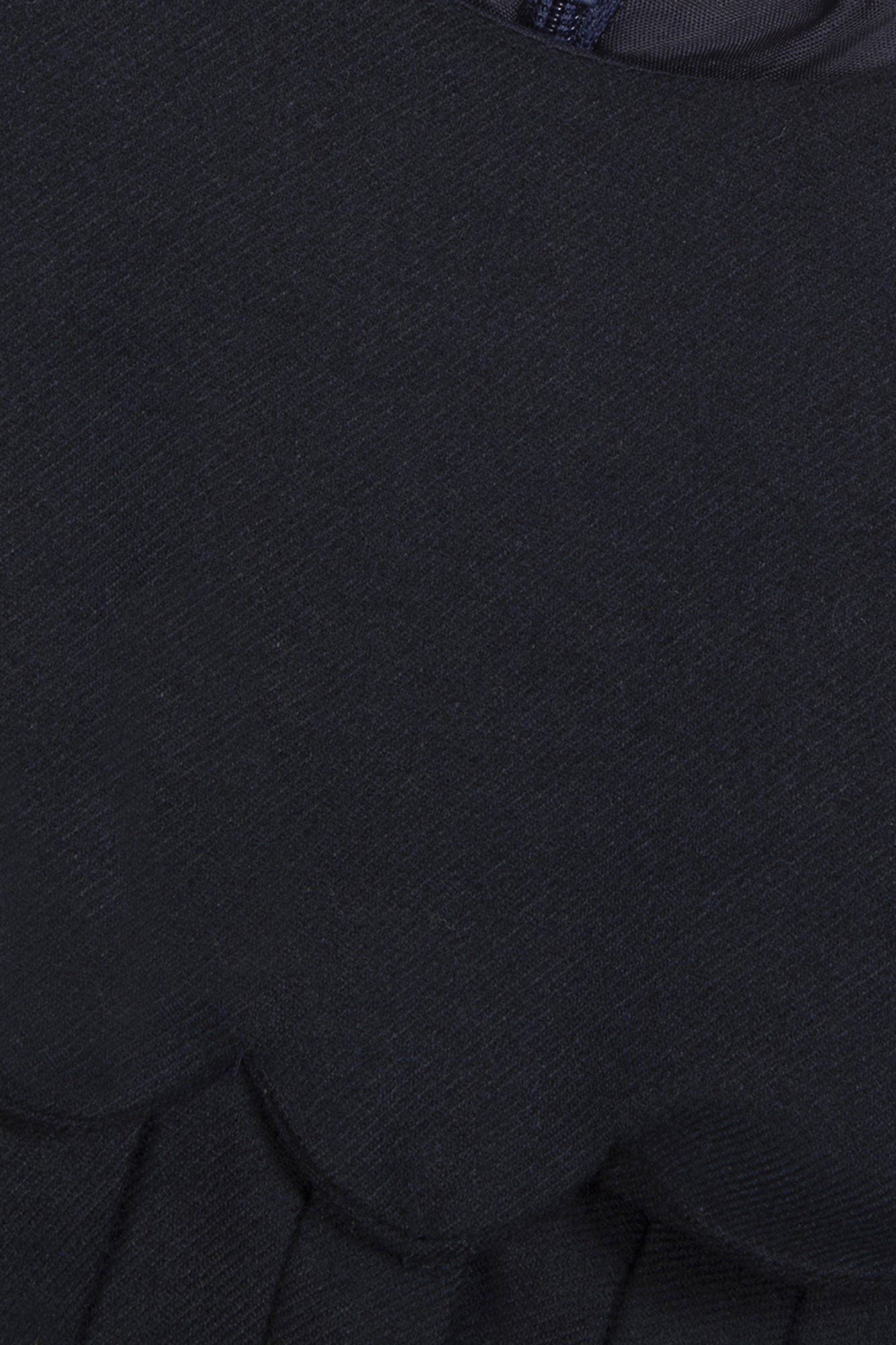 Robe - Marine plis religieux