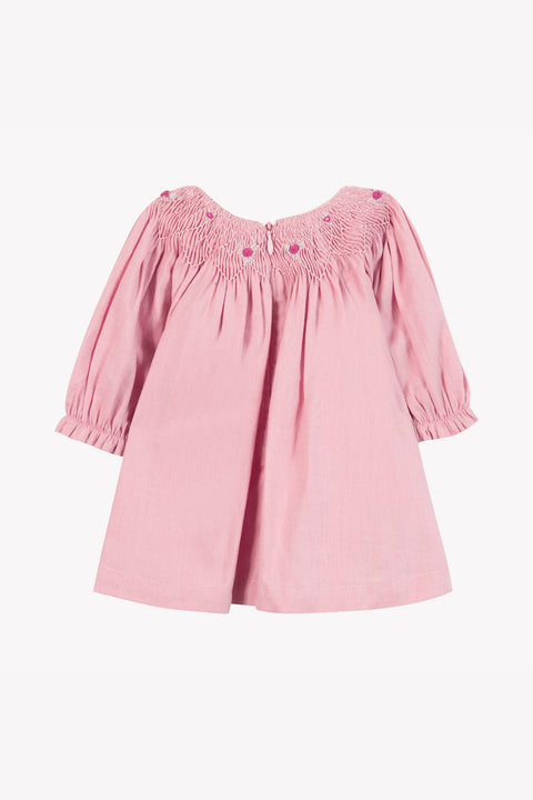 Dress - Pale pink Collar smock - Image principale