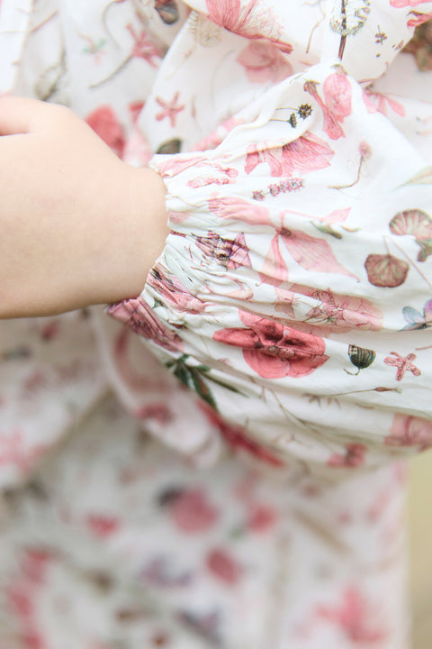 Robe - Tissu liberty smocké - Image principale