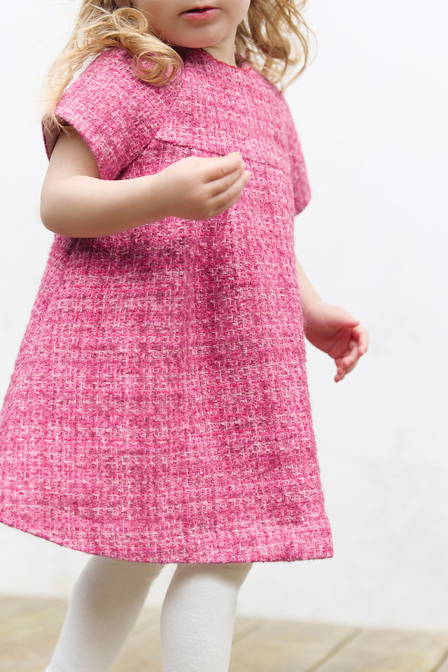 Robe - Bubble en tweed - Image principale