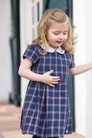 Robe - Myosotis à carreaux