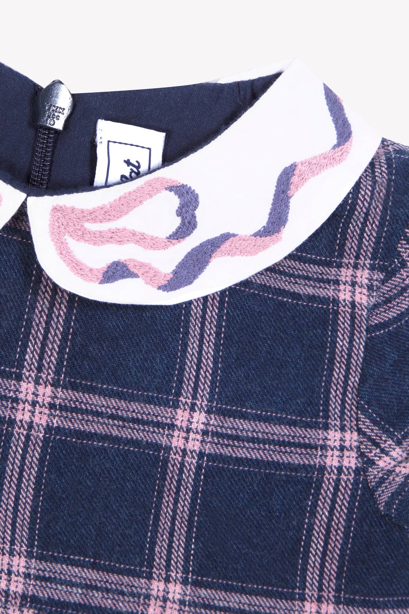 Robe - Myosotis à carreaux