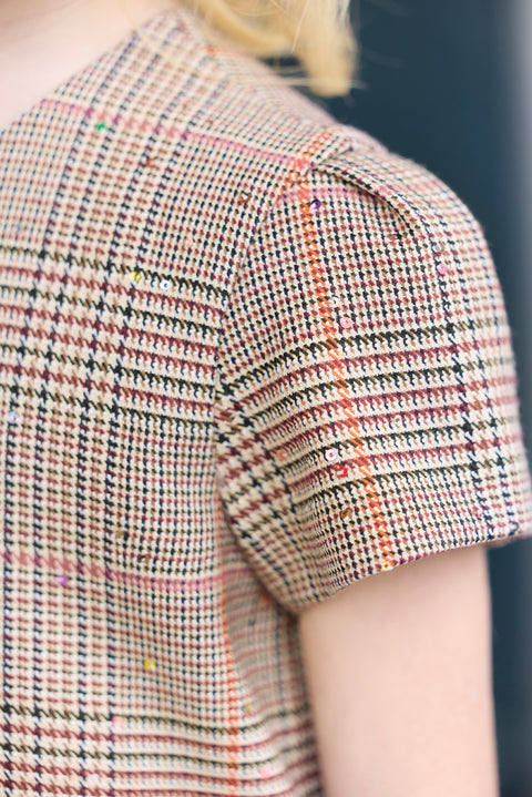 Robe - Sable à carreaux - Image principale