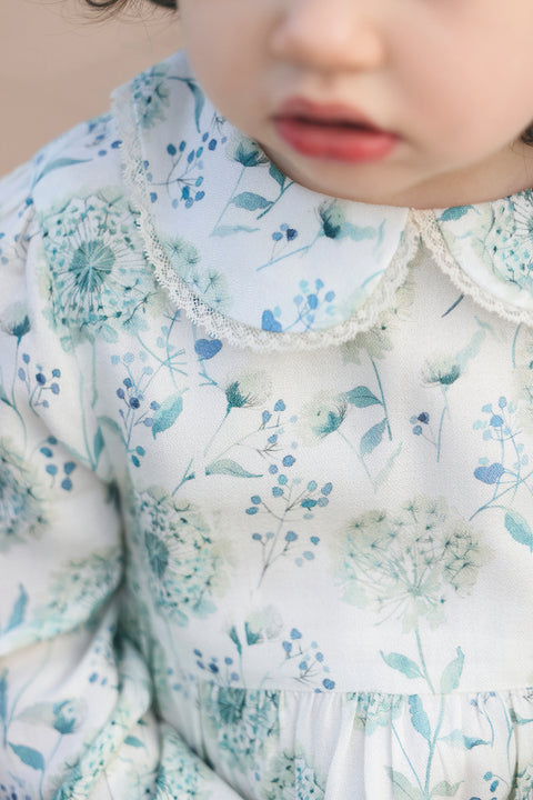 Robe - Emeraude illustration florale - Image principale