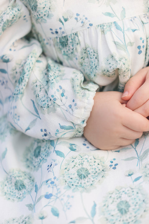 Robe - Emeraude illustration florale - Image principale