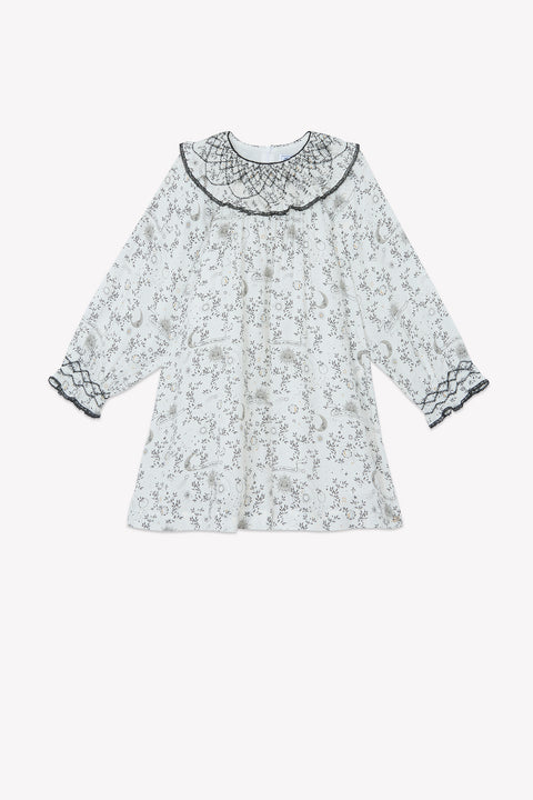 Dress - Ecru embroidery - Image principale