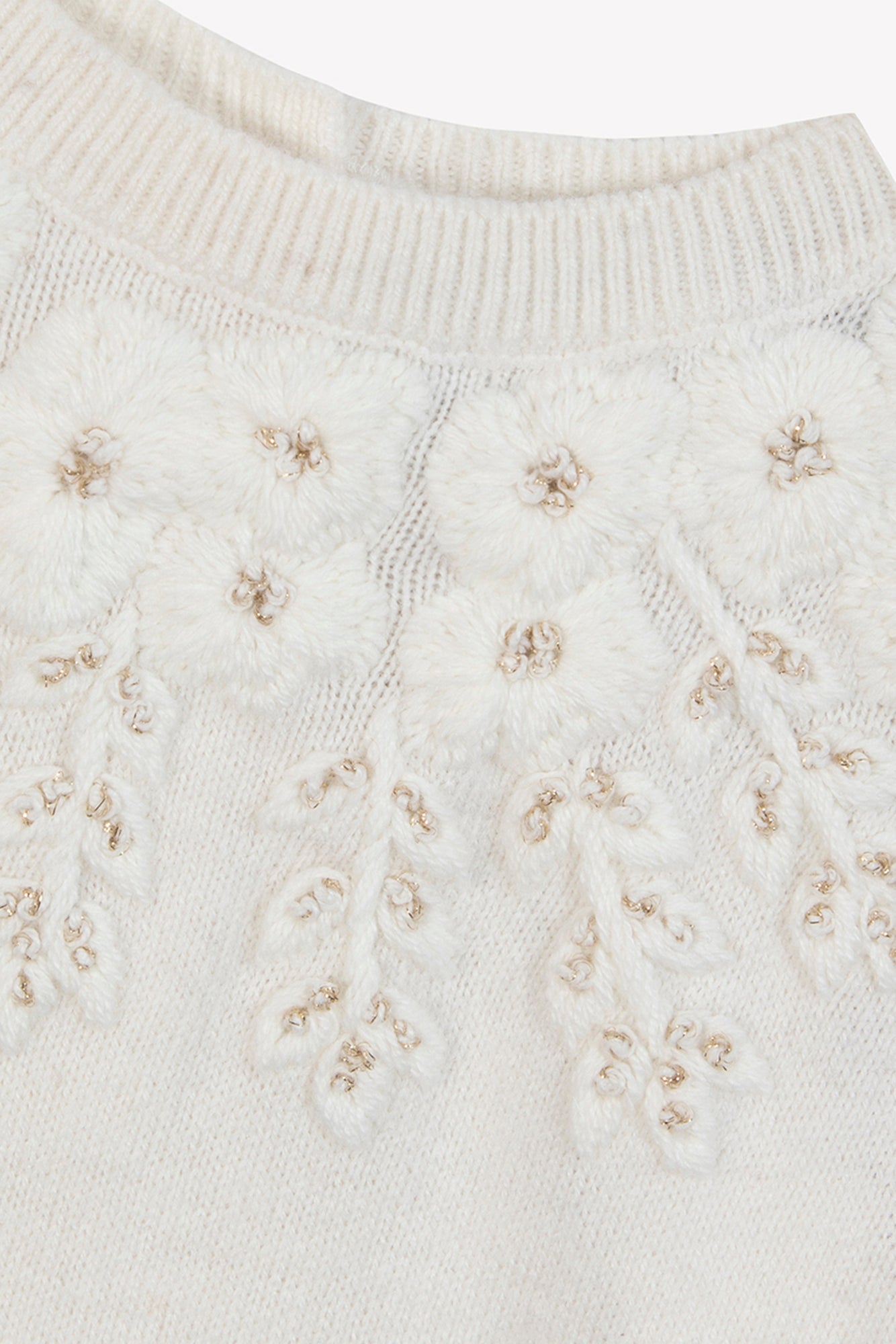 Robe - Ecru broderies