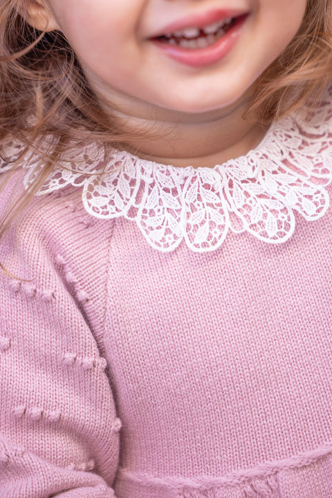 Robe - Eglantine en maille - Image principale