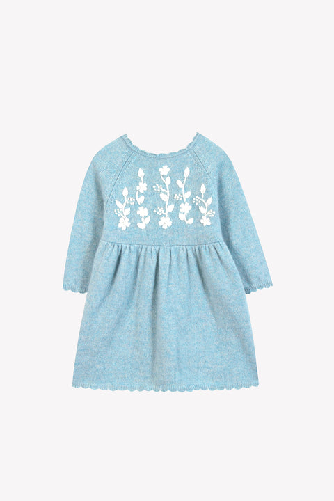 Dress - Water green knitwear - Image principale