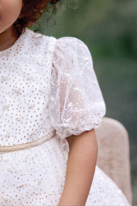 Robe - Or à paillettes - Image principale