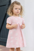 Robe - Rose poudré imprimé floral