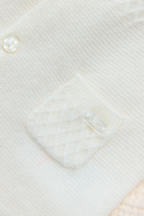 Combinaison longue - Ecru 100% cachemire - Image principale