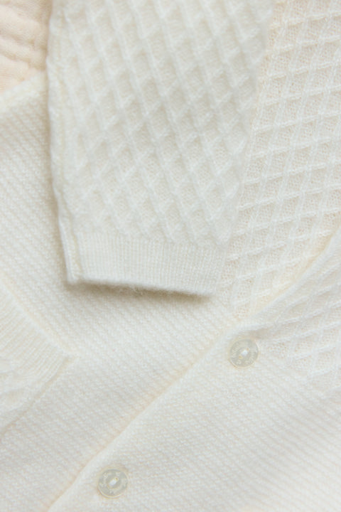 Combinaison longue - Ecru 100% cachemire - Image principale