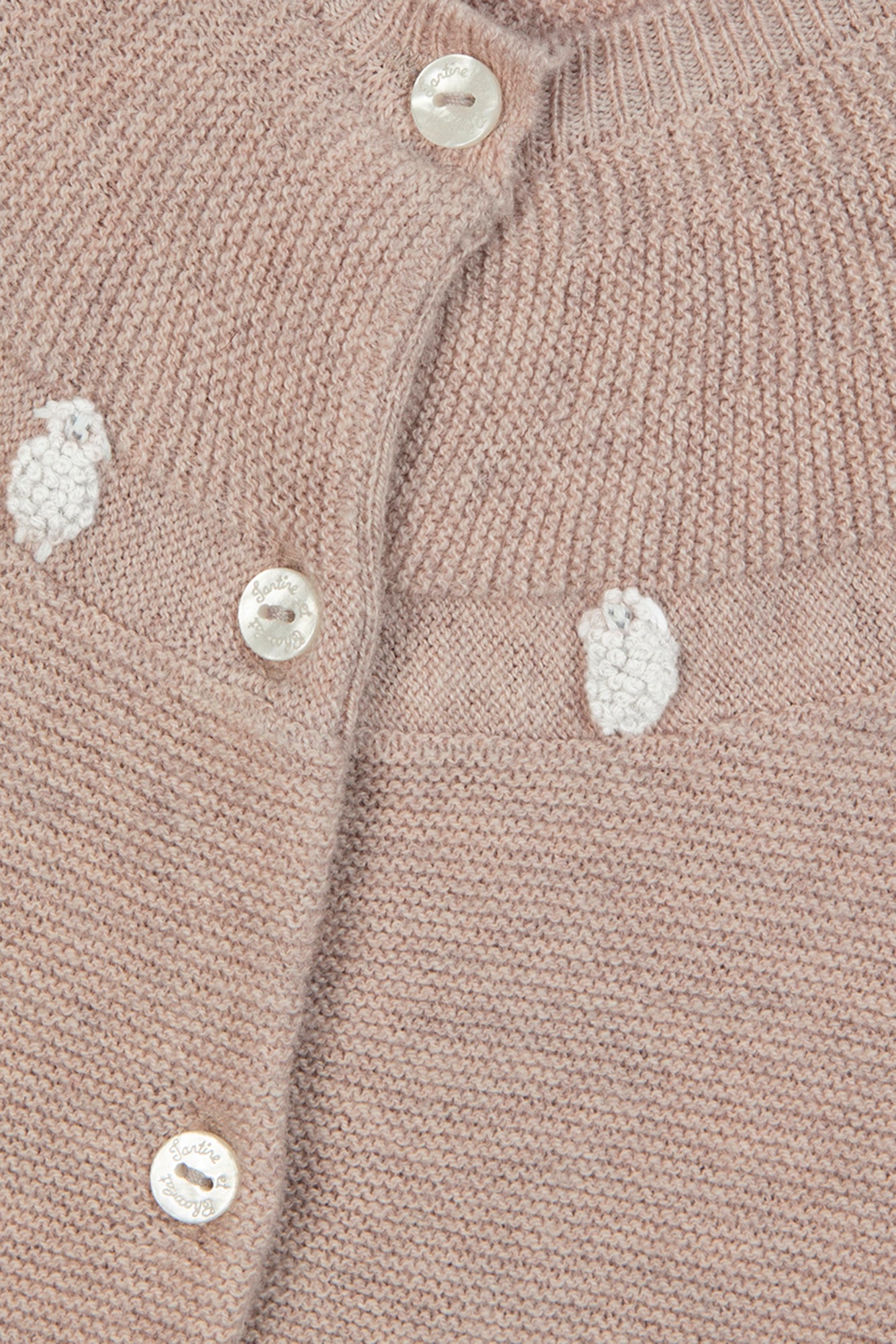 Combinaison longue - Moka moutons