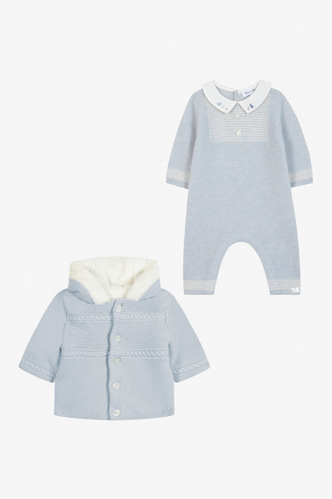 Coffret - Promenade hivernale bleu - Image principale