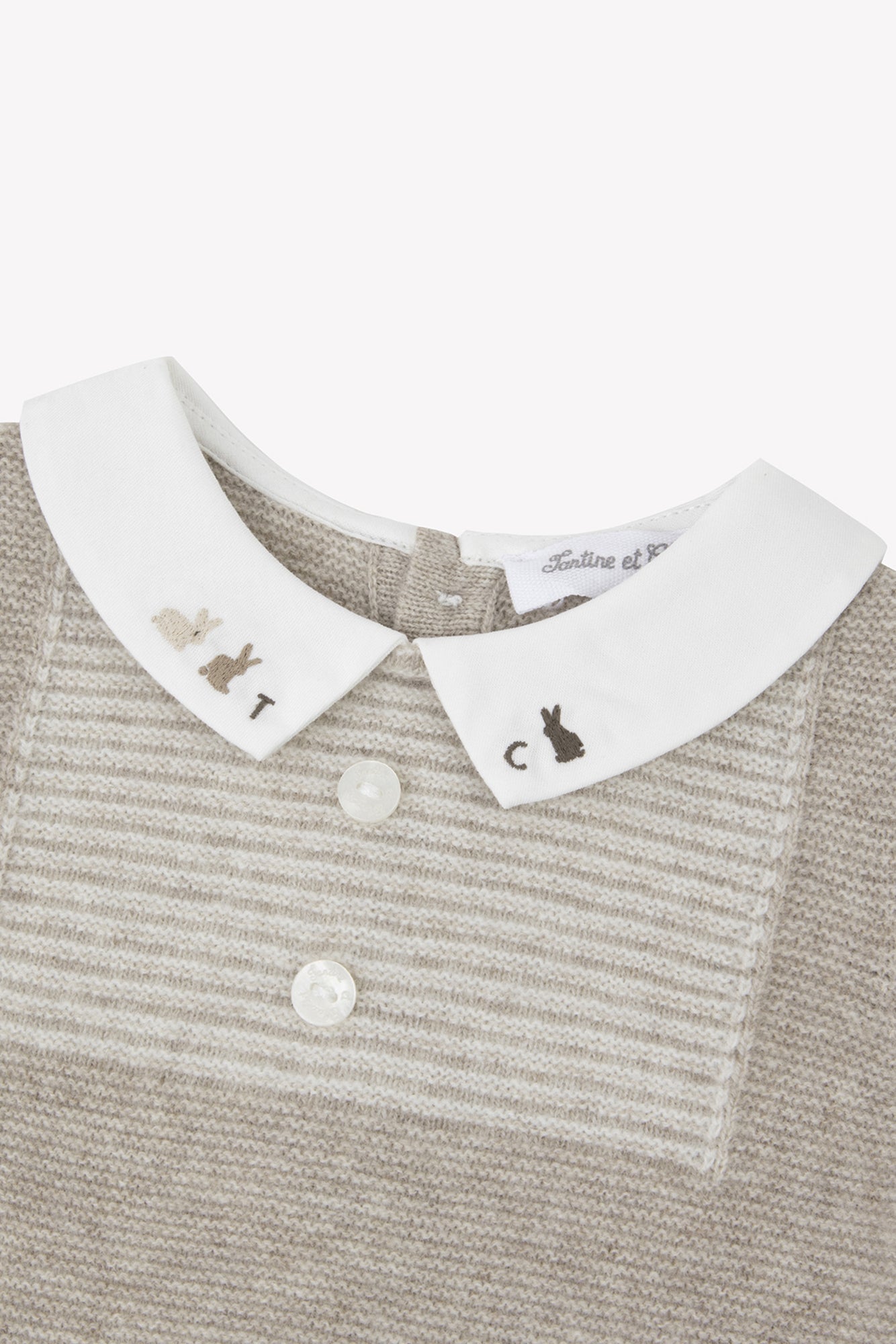 Combinaison longue - Greige smocks