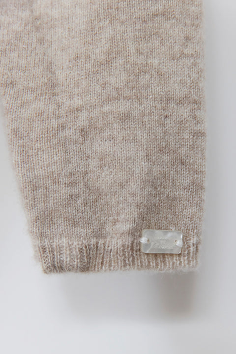 Combinaison longue - Greige jacquard - Image principale