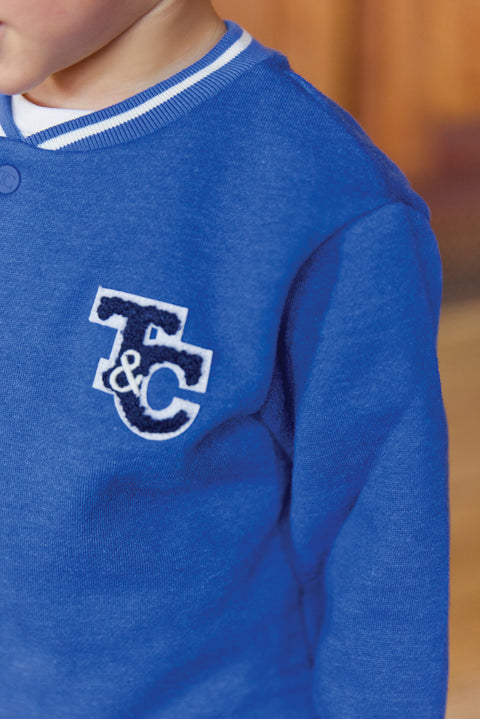 Ensemble jogging - Bleu électrique - Image principale