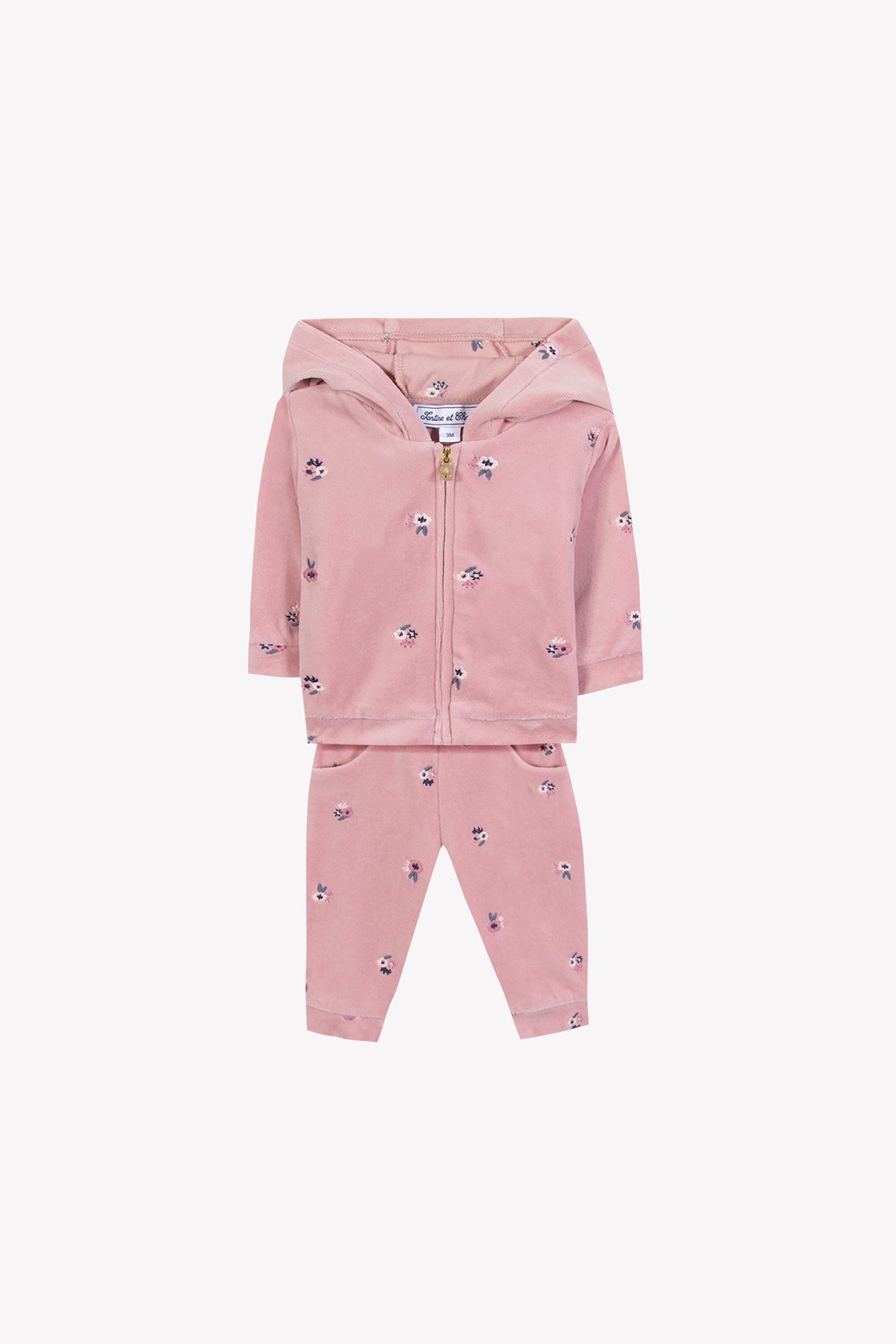 Ensemble jogging - Eglantine velours