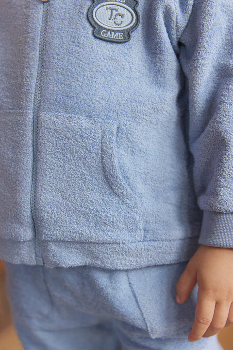 Ensemble jogging - Bleu grisé - Image principale