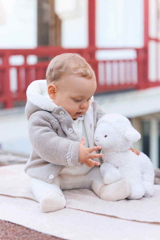 Coat - Greige - Image principale