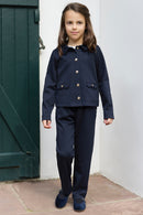 Outfit Lang - Marineblau