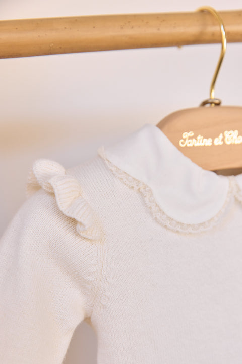 Outfit Long - Ecru embroidery - Image principale