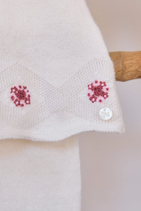 Outfit Long - Ecru embroidery - Image principale