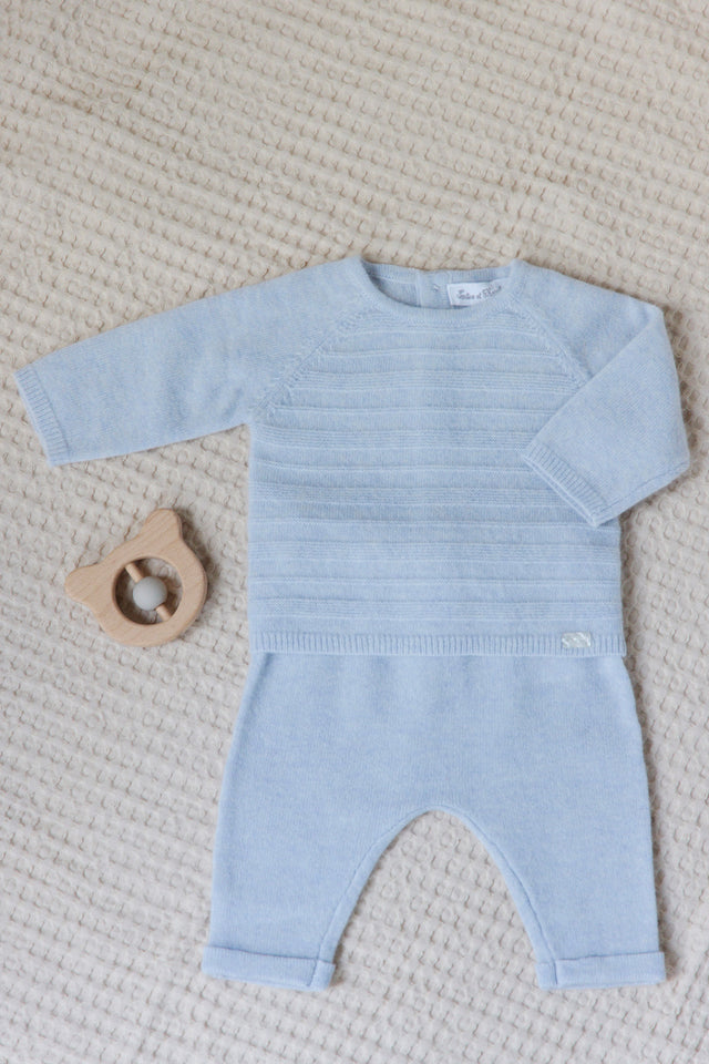 Ensemble long - Bleu chiné - Image principale