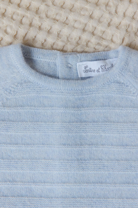 Ensemble long - Bleu chiné - Image principale