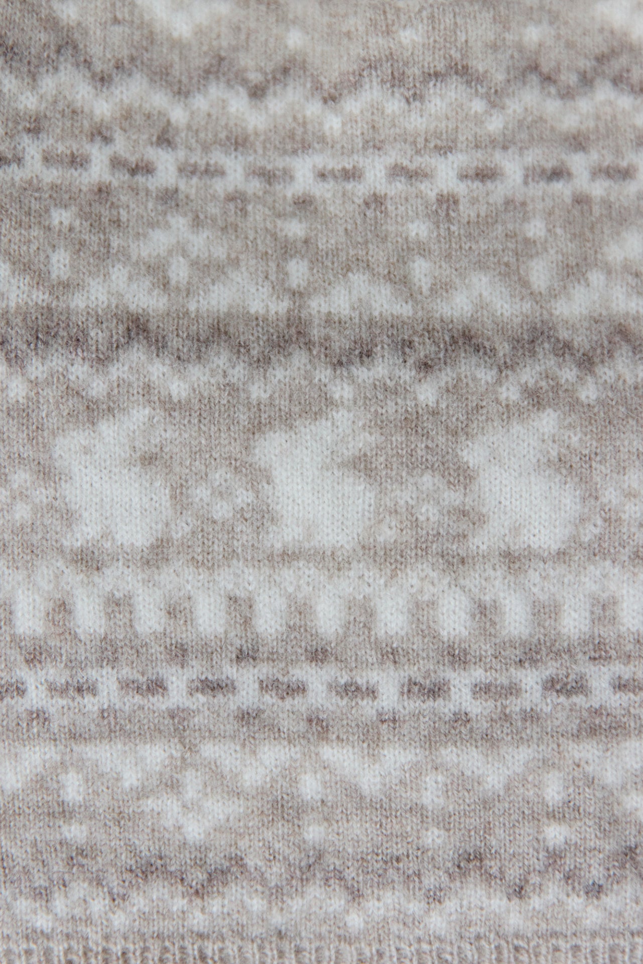 Ensemble long - Greige chiné jacquard