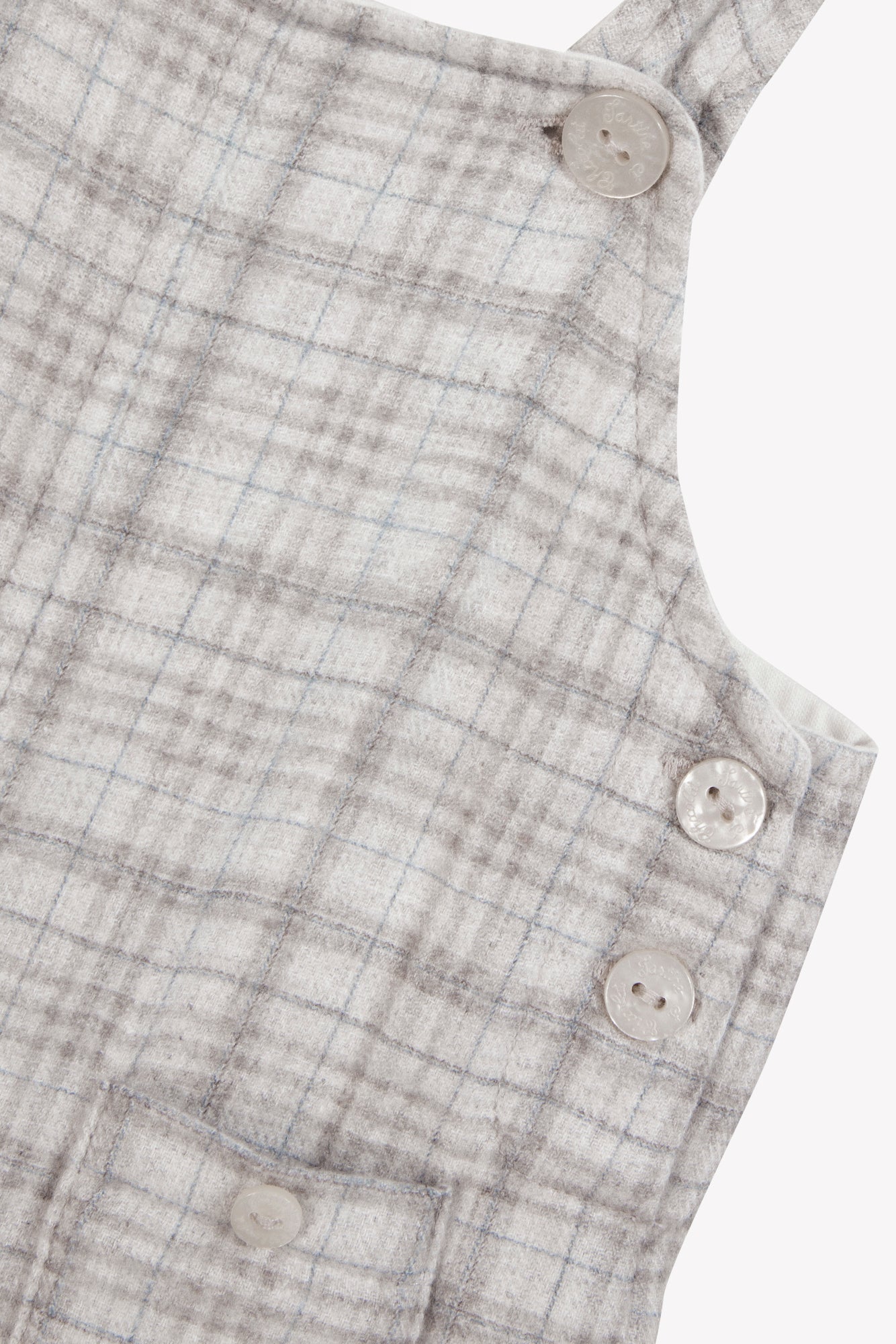 Ensemble long - Greige chiné carreaux